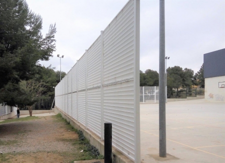 Cercado metálico OCM TRAM IES Vendrell