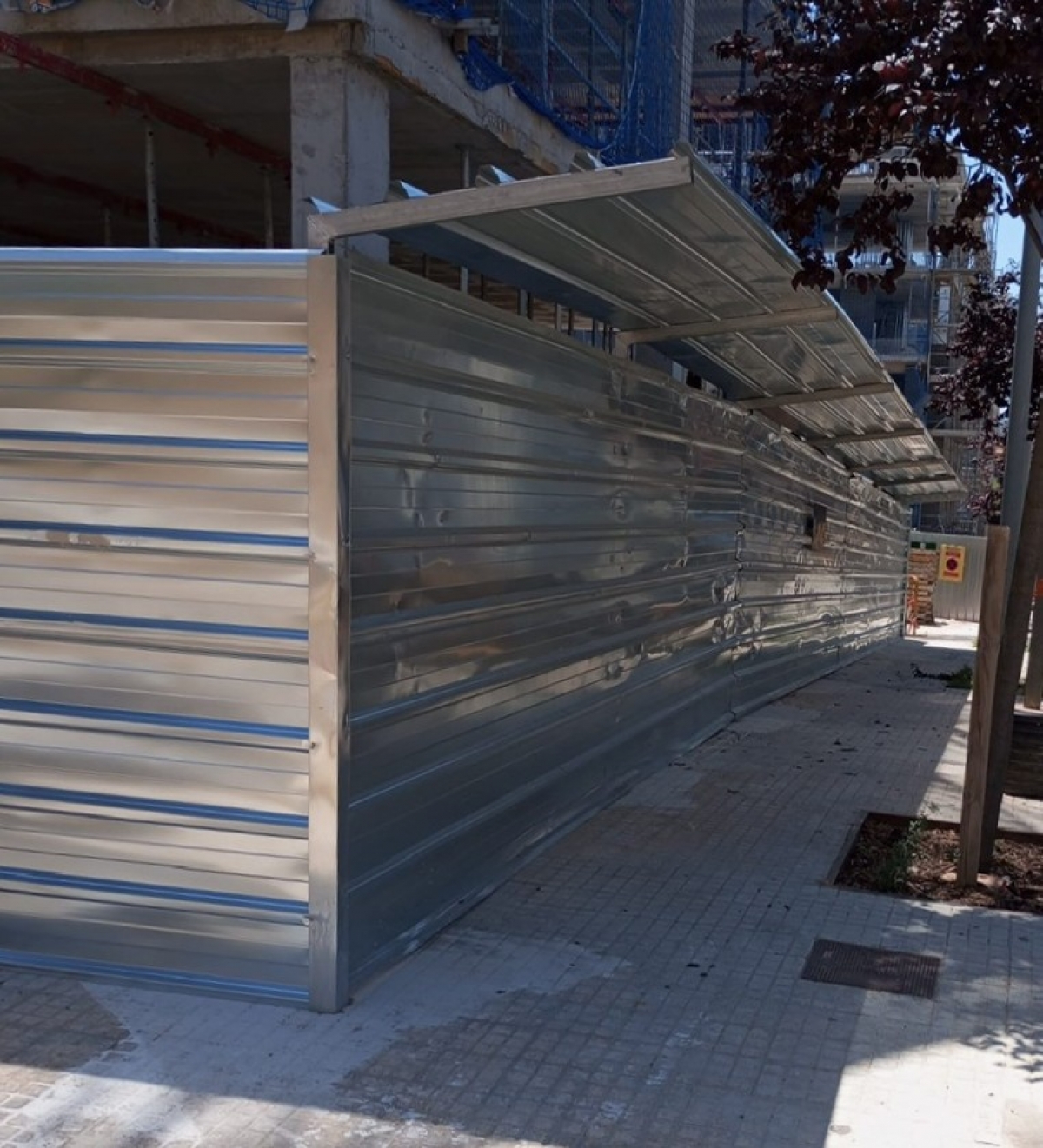 Bayonetas de protección para vallas de obra